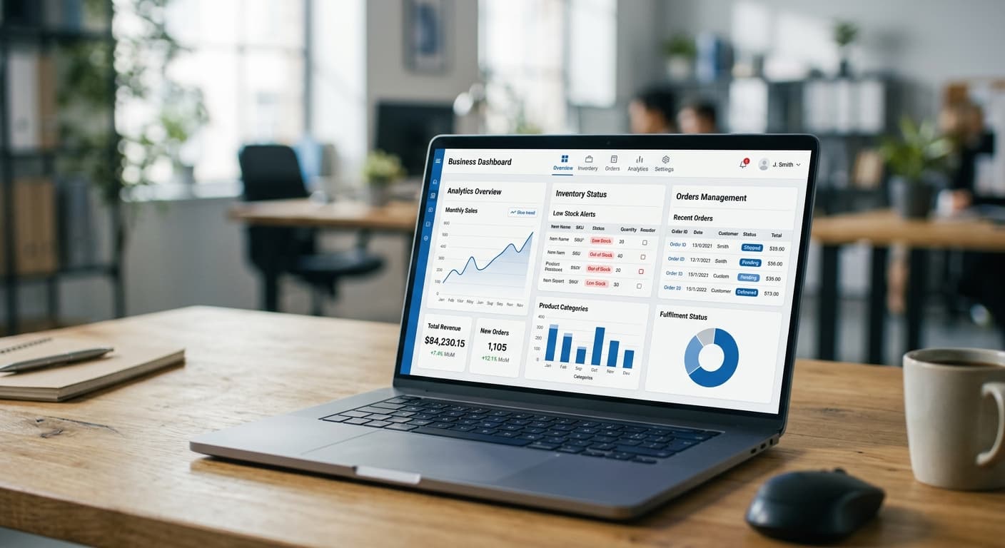 Custom Business Management System